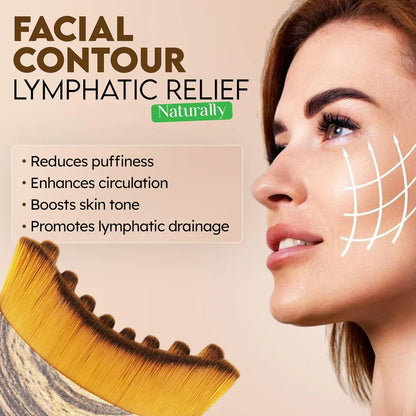 FemLuxe Lymphatic Contour Face Brush