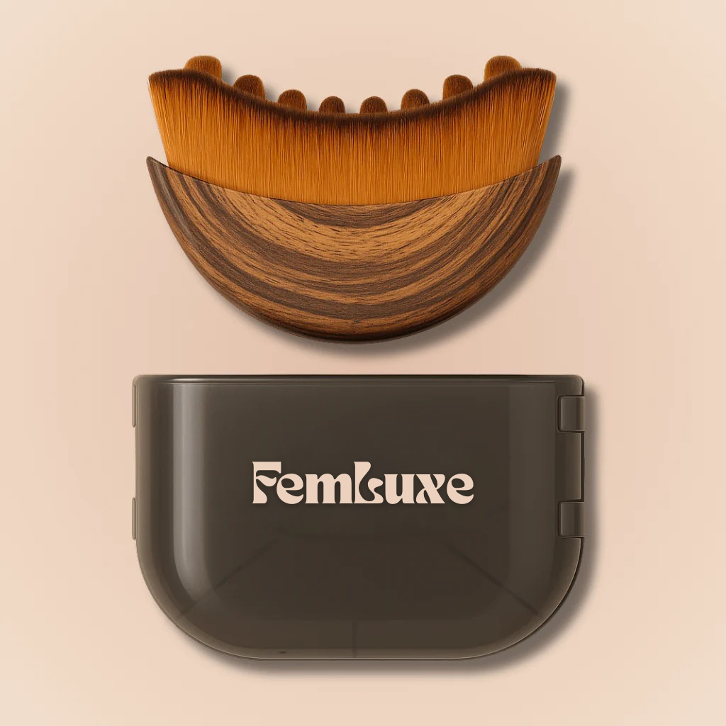 FemLuxe Lymphatic Contour Face Brush